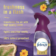 Febreze Air Freshener Spray, Odor-Fighting Room Spray, Mountain Scent, 8.8oz, 3 Count