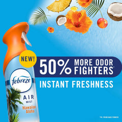 Febreze Air Mist Air Freshener Spray, Soothe & Restore, 8.1oz, 2 Count