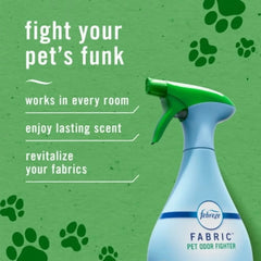 2X - Febreze Odor-Fighting Fabric Refresher, Pet Odor Fight