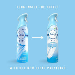 Febreze Air Freshener Spray, Linen & Sky and Hawaiian Aloha, 4 ct