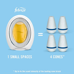 Febreze Small Spaces Odor-Eliminating Air Freshener, Apple, 1 Ct