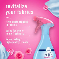 Febreze Fabric Spray Air Freshener Odor-Fighting Fabric Refresher Downy April Fresh 23.6 fl oz - 3 count