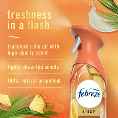 Febreze Odor-Fighting Room Spray, Tropical Blend Scent, 8.8 oz, 2 Count