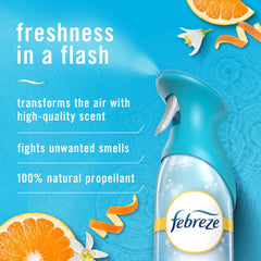 Febreze Air Freshener Spray, Odor-Fighting Room Spray, Refresh & Energize, 8.8oz, 2 Count