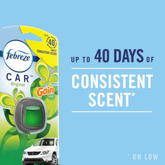Febreze Car Air Freshener, Odor-Fighting Car Vent Clip, Variety Pack, 3 Count