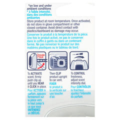 Febreze CAR Vent Clip Happy Spring Juicy Petals Air Freshener, 0.06 fl oz