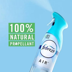 Febreze Air Mist Air Freshener Spray, Odor-Fighting Room Spray for Home, Bathroom and Kitchen, Aerosol Can, Southern Lilac Mornings, Georgia Peach Orchard, Sweet Watermelon Vine Scent, 8.8oz, 3 Count