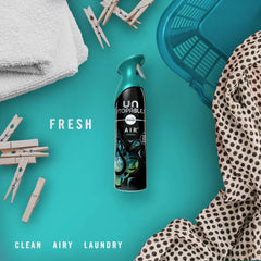 Febreze Air Freshener Spray, Odor-Fighting Room Spray, Unstopables Fresh, 8.8oz, 2 Count