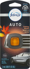 Febreze AUTO Odor-Eliminating Car Freshener Vent Clip Evening Woods, .06 oz. Car Vent Clip