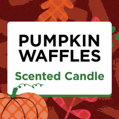 (2 pack) Great Value Limited Edition Pumpkin Waffles Scented Candle, 14.5 oz