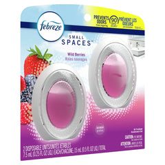 Febreze Small Spaces Air Freshener Berry & Bramble, .25 fl. oz., Pack of 2