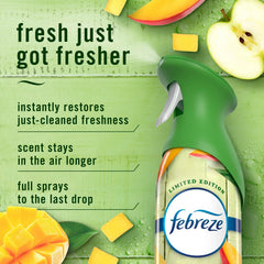 Febreze Air Mist Air Freshener Spray, Mango Splash Scent, 8.1oz