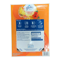Glade Hawaiin Limited Edition PlugIns Scented Oils Refills 9ct.