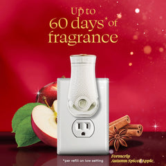 Glade® PlugIns® Refills Air Freshener, Warm Apple & Spices, 1.34oz., 2 Count