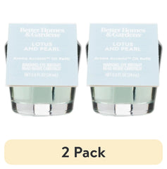(2 pack) Better Homes & Gardens Aroma Accents Fragrance Oil, Lotus & Pearl