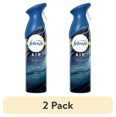 (2 pack) Febreze Air Freshener Spray, Odor-Fighting Room Spray, Ocean, 8.8oz