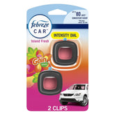 ( 300000 Pack ) Febreze Car Air Freshener, Odor-Fighting Car Vent Clip, Gain Island Fresh, 2 Count