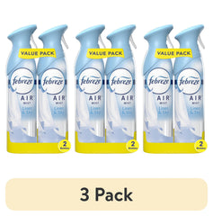 Febreze Air Freshener Spray, Odor-Fighting Room Spray, Linen & Sky, 8.8oz, 2 Count