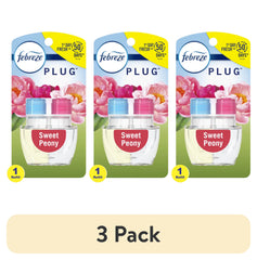 Febreze Odor-Fighting Fade Defy PLUG Air Freshener Sweet Peony, 0.87 fl. oz. Oil Refill