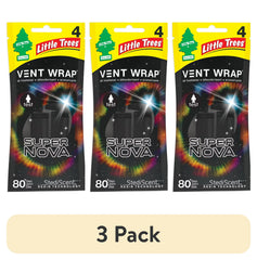 Little Trees Air Freshener Vent Wrap Supernova Fragrance 4-Pack