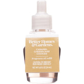 (2 pack) Better Homes & Gardens Aroma Accents Oil Refill 24 mL, Caramel Cheesecake Cookies