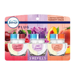 Febreze Plug In Air Freshener Scented Oil Refill, Spring Mix, 3 Count