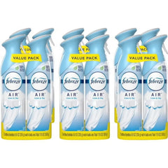Febreze AIR, Linen and Sky, 8.8 oz Aerosol Spray, 2/Pack, 6 Pack/Carton, Each