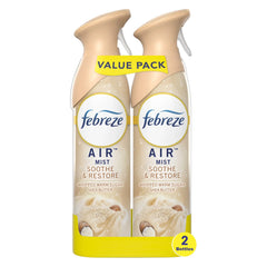 Febreze Air Freshener Spray, Odor-Fighting Room Spray, Soothe & Restore, 8.8oz