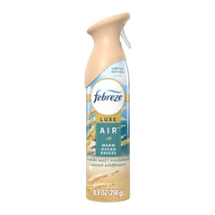 Febreze Air Freshener Spray, Odor-Fighting Room Spray, Warm Ocean Breeze Scent, 8.8oz, 1 Count