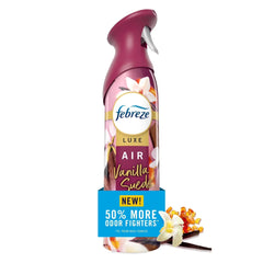 Febreze Air Mist Luxe Air Freshener Spray, Vanilla Suede Scent, 8.1oz