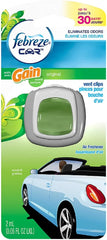 Febreze Car Vent Clip Air Freshener, Gain Original Scent 1 ea (Pack of 6)