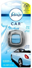 Febreze Car Vent Clip Air Freshener, Linen & Sky 1 ea (Pack of 3)