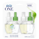 Febreze ONE Plug Odor Eliminating Air Freshener Refill, Bamboo, 2 ct