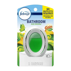 Febreze Bathroom Air Freshener, Odor-Fighting, Gain Original Scent, 1 Count