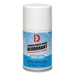 Metered Concentrated Room Deodorant, Fresh Linen Scent, 7 Oz Aerosol Spray, 12/box | Bundle of 2