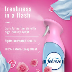 Febreze Odor-Fighting Air Freshener, with Downy Scent, April Fresh, Pack of 2, 8.8 fl oz Each