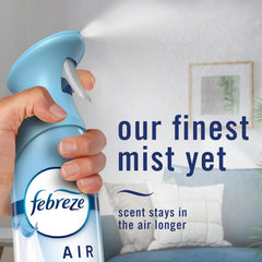 Febreze Air Mist, Air Freshener Spray, Odor Fighting Room Spray, Deodorizer for Home Bathroom Kitchen Apartment, Pet Odor Fighter Fresh Scent, 8.1oz (Pack of 3)