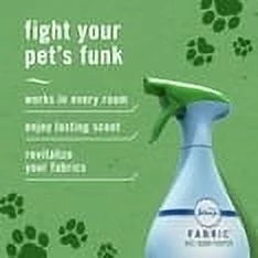 2 Pack Febreze Fabric Pet Odor Fighter Fabric Refresher - Fresh Scent