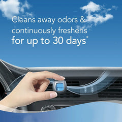 Febreze Car Odor-Eliminating Air Freshener, Gain Island Fresh, 2 Ct