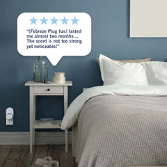 Febreze Plug In Air Freshener, Odor-Fighting Scented Oil Refill, Downy April Fresh, 3 Refills