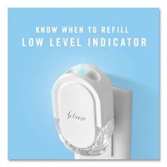 PLUG 6.54 in. x 2.99 in. x 5.98 in. Air Freshener Warmer Start Kit - Clear/White (4/Carton)