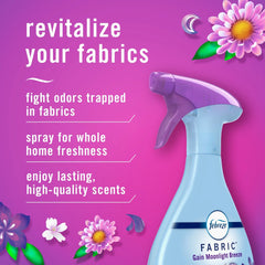 Febreze Fabric Spray Air Freshener, Odor-Fighting, Gain Moonlight Breeze, 23.6 fl oz