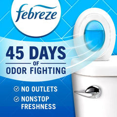 Febreze Bathroom Air Freshener, Odor-Fighting, Lilac, 3 Count