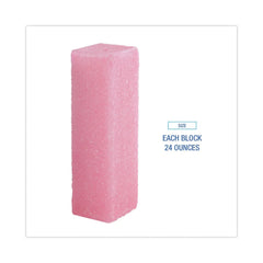Boardwalk Deodorizing Para Wall Blocks, 24 oz, Pink, Cherry, 6/Box