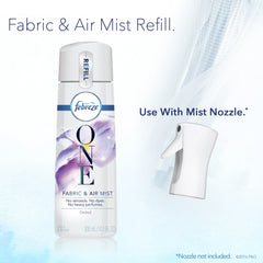 Febreze ONE Fabric and Air Freshener Mist Refill, Orchid Scent (1 count, 10.1 oz)