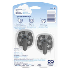 Febreze Auto Odor-Eliminating Car Freshener Vent Clip, Laundry Fresh, .06 oz, 2 Pack