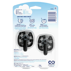 Febreze AUTO Odor-Eliminating Car Freshener Vent Clip Old Spice Fiji, .07 oz. Car Vent Clip, Pack of 2