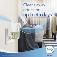 Febreze Plug Scented Oil Refill, Linen & Sky, 1 count