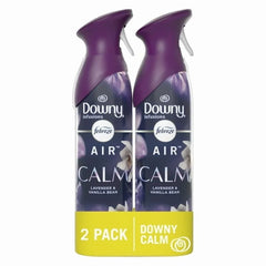 Febreze Air Freshener Spray, Odor-Fighting Room Spray, Downy Calm, 8.8oz, 2 Count (Pack of 4)