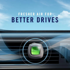 Febreze Vent Clip Car Air Freshener, Odor Eliminator, AUTO Noir Scent, 2 CLIPS, 2 Packs